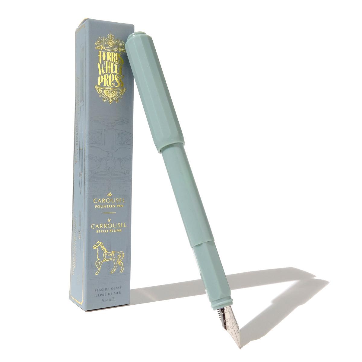 Ferris Wheel Press Fountain Pen Carousel Seaside Glass Fine - Office Connect 2018