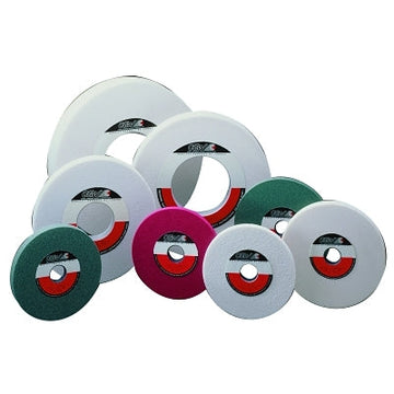 Muelas de amolar de superficie de óxido de aluminio blanco, T5, 7 x 3/4, eje de 1 1/4", 60, J