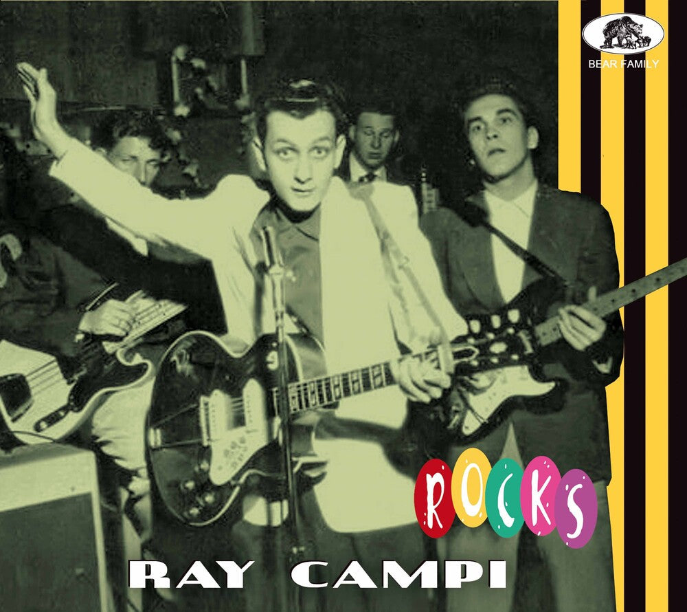 the album cover for Ray Campi - Rocks [With Booklet]