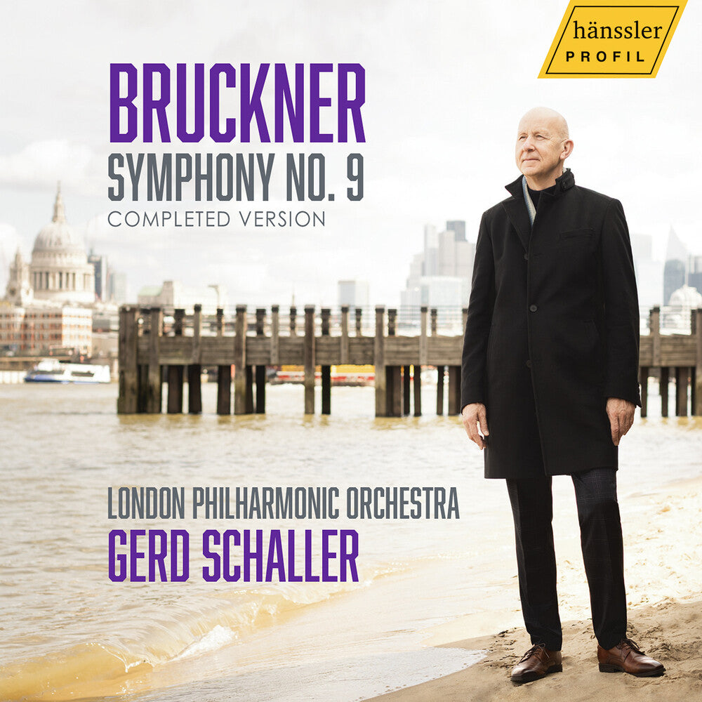 the album cover for London Philharmonic Orchestra - Anton Bruckner: Symphony No. 9 in D Minor