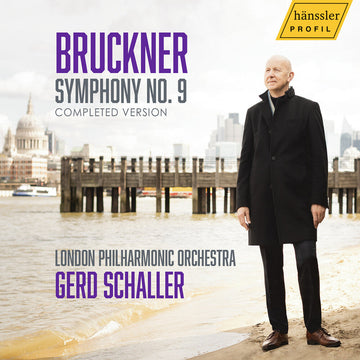 the album cover for London Philharmonic Orchestra - Anton Bruckner: Symphony No. 9 in D Minor