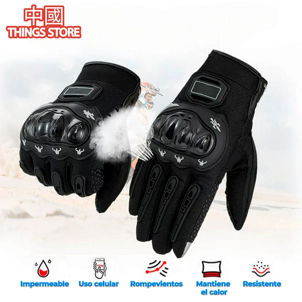 Guantes de motociclista