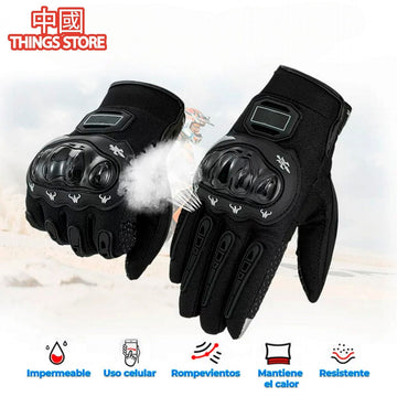 Guantes de motociclista