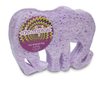 Echo the Elephant Bath Sponge for Kids  - Caren Products