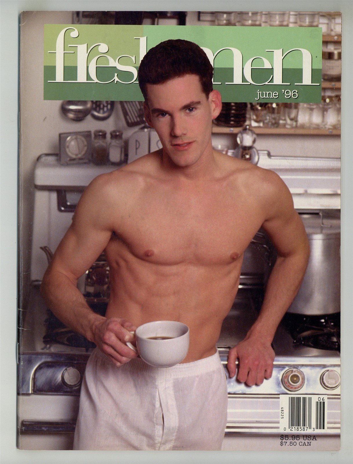 Freshmen 1996 Brett Winters, Kyle Brandon, Nick Steele, Grant Fagan, 74pgs Gay Pinup Magazine M28406