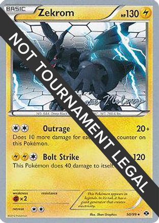Zekrom 2012 (Chase Moloney) (50) - World Championship Decks