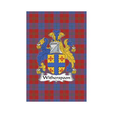 Witherspoon Tartan Flag Clan Badge,tartan garden flag,tartan,Scottish Tartan,Scottish Clans,Scots Tartan,Scotland Tartan,online shopping,Merry Christmas,garden flags,garden flag,Cyber Monday,Black Friday,tartan flag