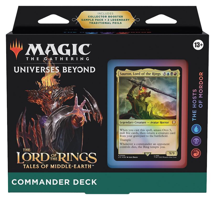 The Lord of The Rings: Tales of Middle-earth Commander Deck