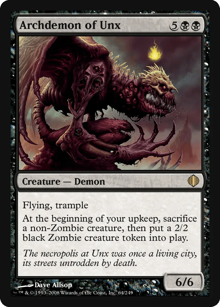 Rules Text: Trample, Colors: Black, 73 cards