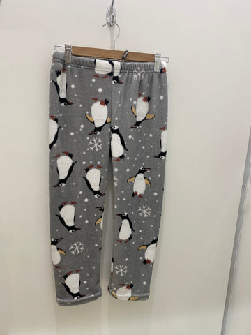 Penguin Print Fluffy Kids Pyjamas