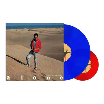 Masayoshi Takanaka - Alone - LP + 7" (Deep Blue Vinyl, Japan Import, w/ OBI)