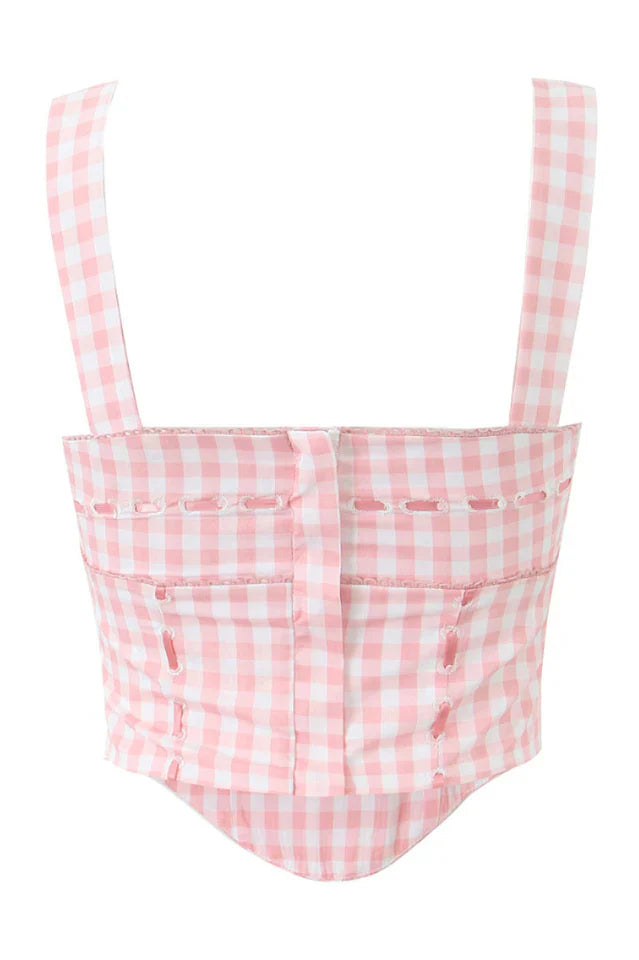 Lottie Shortcake Gingham Corset