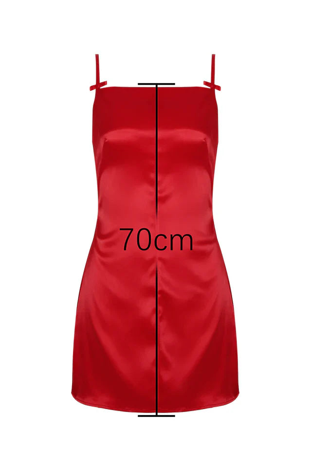 Dainty Square Neck A Line Mini Dress