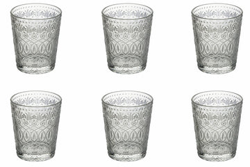 Set 6 Bicchieri Acqua in Vetro 310 ml Villa d'Este Home Tivoli New Marrakech