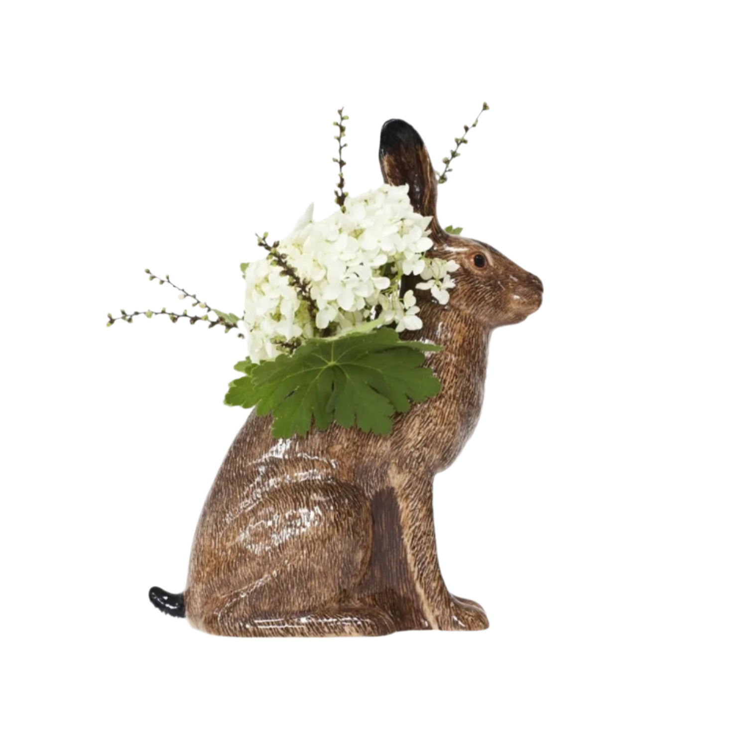 Hare Flower Vase by Quail Ceramics