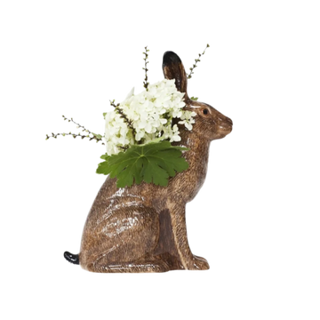 Hare Flower Vase by Quail Ceramics