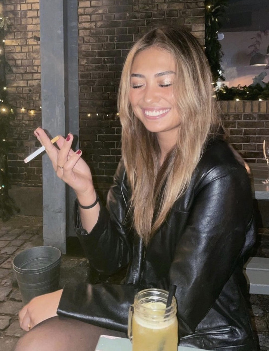 Girl smoking