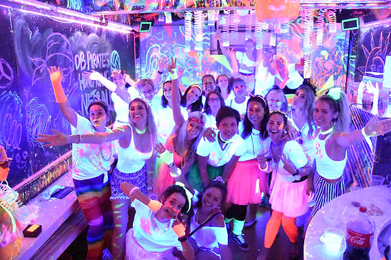 What to Wear to a Glowing Blacklight Party