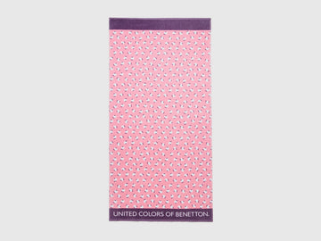 Telo mare con pattern mirtilli