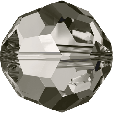 5000 Swarovski Round Beads, Crystal Satin (001 SAT)