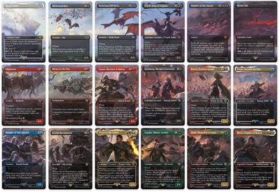 mtg lord of the rings scene box card list Collecting the MTG Lord of the Rings