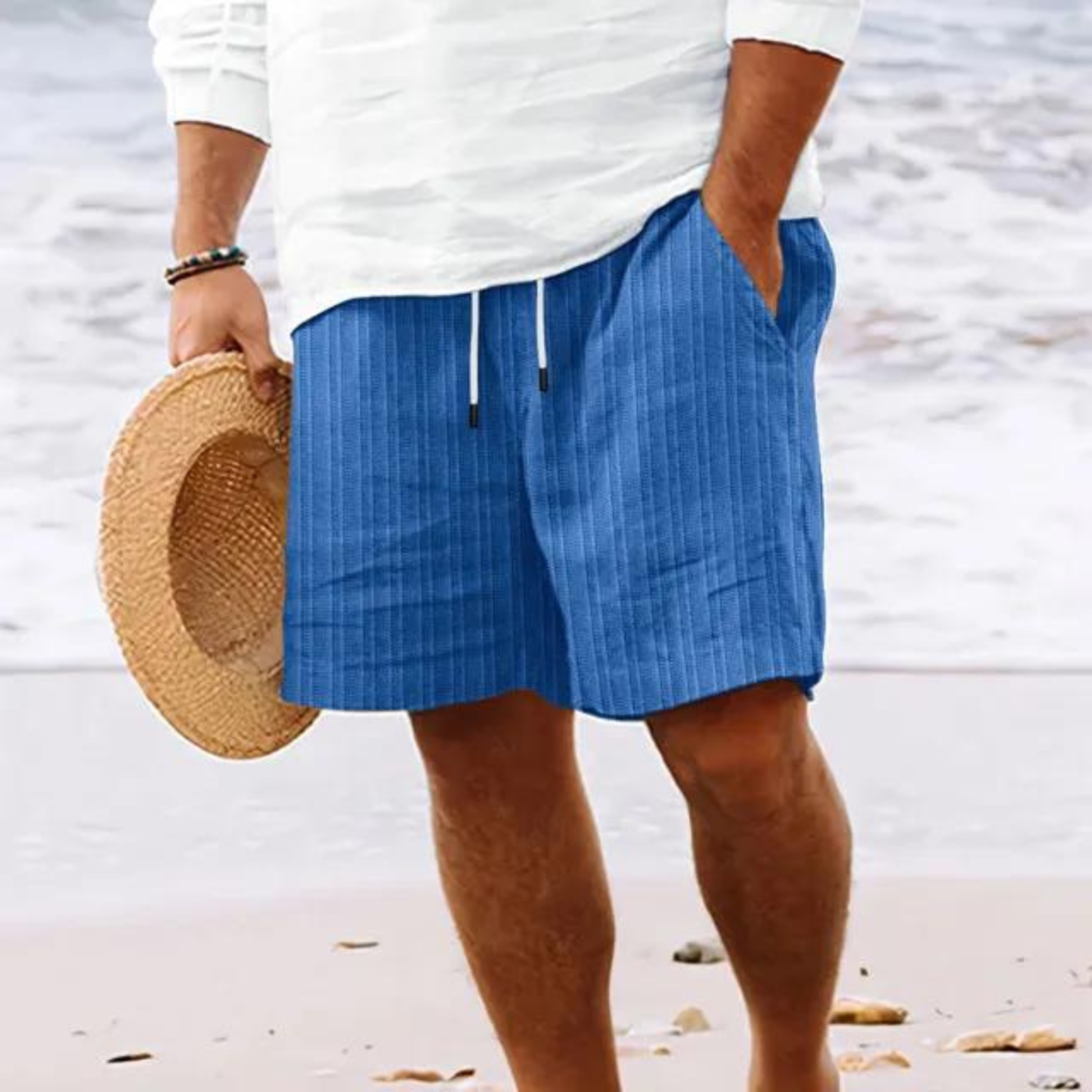 Męskie Szorty Casual Letnie | Plażowe