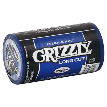 My Products – Dayton - #43 – Grizzly Snuff, Moist, Long Cut, Premium Mint,  5