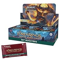 Magic: The Gathering The Lord of The Rings: Tales of Middle-Earth Set Booster  Box - 30 Packs (360 Magic Cards)
