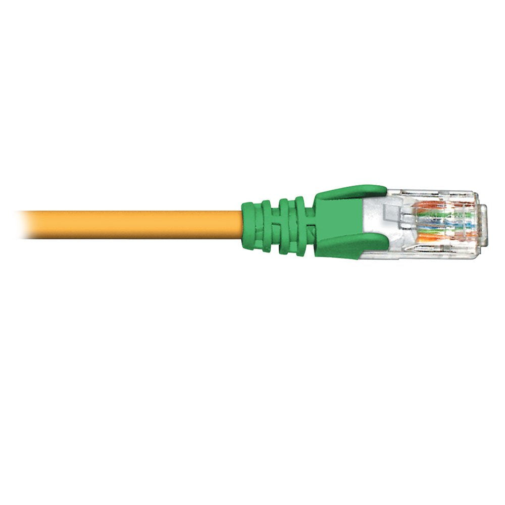CAT5e Cross Over Cable - 14ft Orange