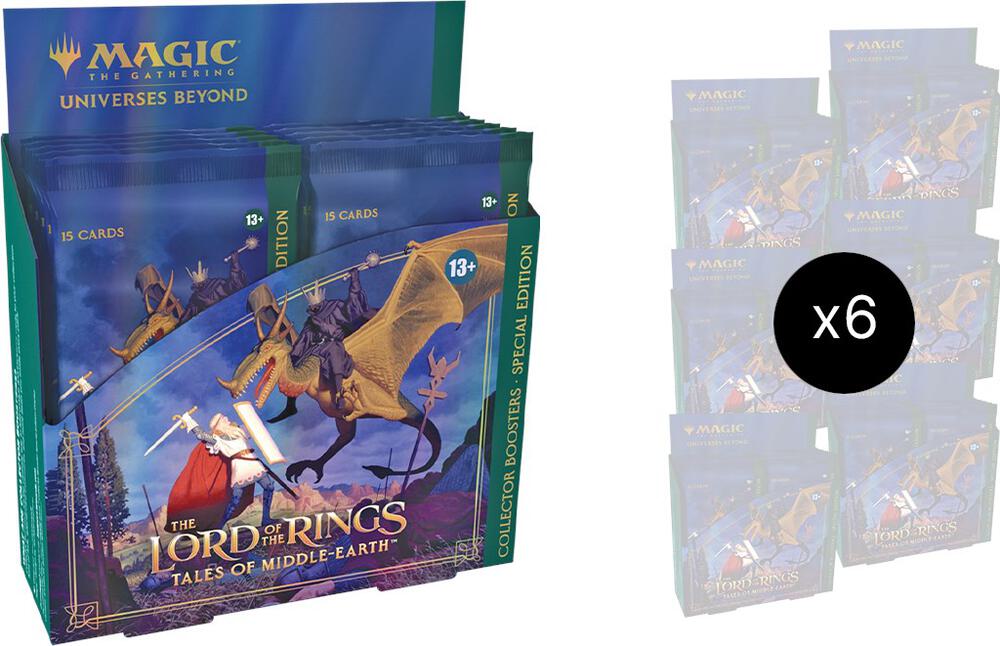 The Lord of the Rings: Tales of Middle-earth - Special Edition Collector Booster Display Case - Universes Beyond: The Lord of the Rings: Tales of Middle-earth