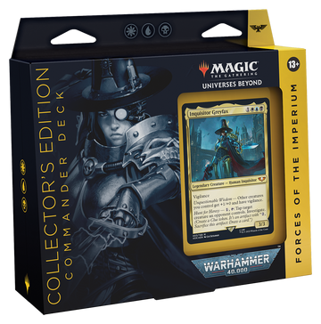 Universes Beyond: Warhammer 40,000 - Commander Deck (Forces of the Imperium - Collector's Edition)