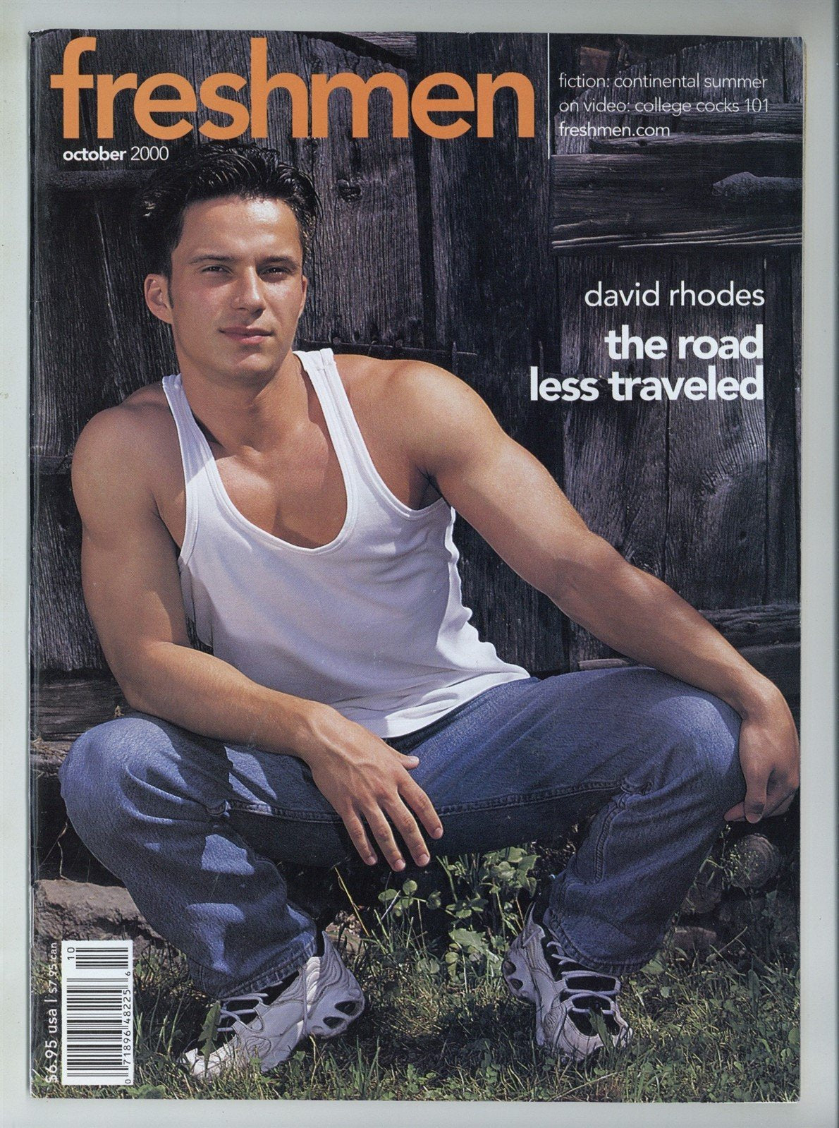 Freshmen 2000 David Rhodes, Troy Michaels, Jake Bailey, Mark Allen 74pgs Gay Pinup Magazine M30178