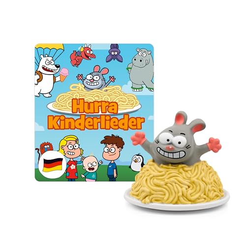 tonies Hörfigur für Toniebox, Hurra Kinderlieder – Best of, Kinderlieder für Kinder ab 3 Jahren, Spielzeit ca. 55 Minuten im Sale
