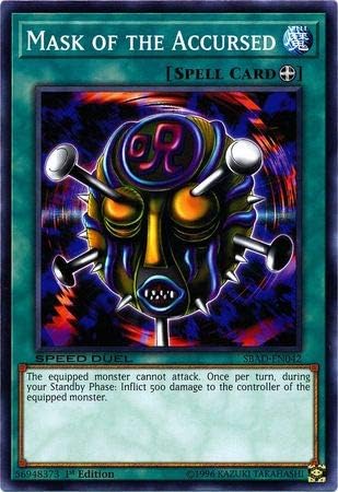 Yu-Gi-Oh! - Mask of The Accursed - SBAD-EN042 - Common - 1st Edition - Speed Duel: Attack from The Deep