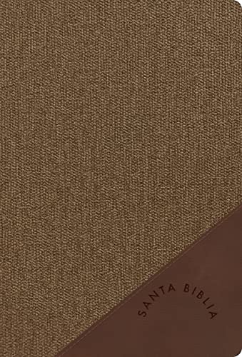 ▶ RVR 1960 Biblia letra grande tamaño manual, café duotono, símil piel (edición 2023)/ RVR 1960 HSGP Bible Brown Duotone LT 2023 edition: Con Referencias. Nueva Tipografía