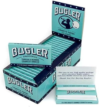 BUGLER Original Turkish & Blended Cigarette Tobacco Paper 5PK Price