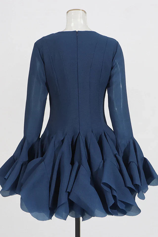 Miranda Asymmetric Hem Mini Dress
