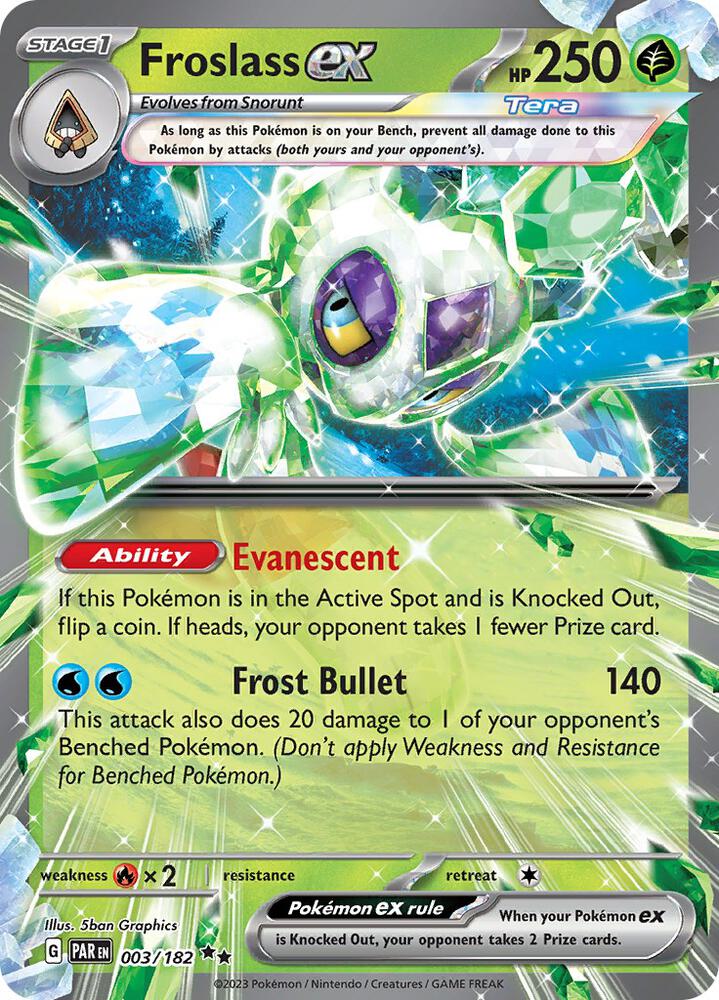 Froslass ex - 003/182 - SV04: Paradox Rift [DOUBLE RARE]