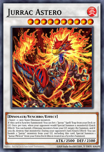 Jurrac Astero - Yu-Gi-Oh! Card Database