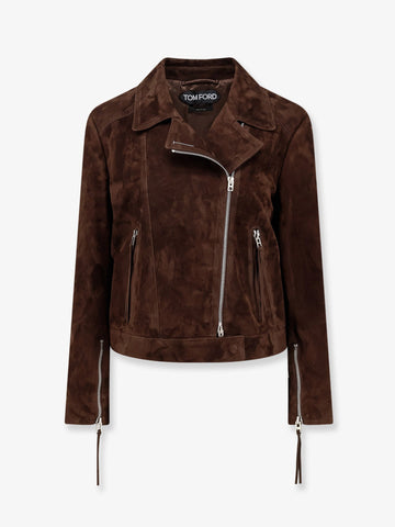 Suede Biker Jacket