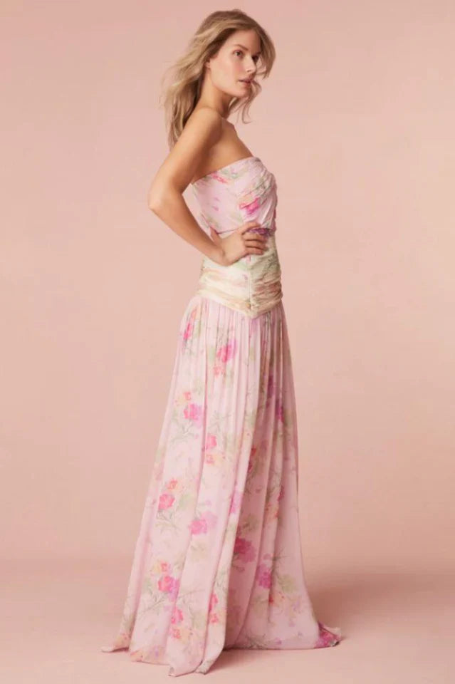 Pintil Strapless Gown