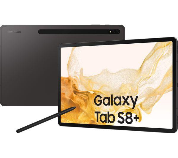 Samsung Galaxy SM-X800 Tab S8+ 12.4" 128GB Wi-Fi Tablet - Graphite - Student Computers