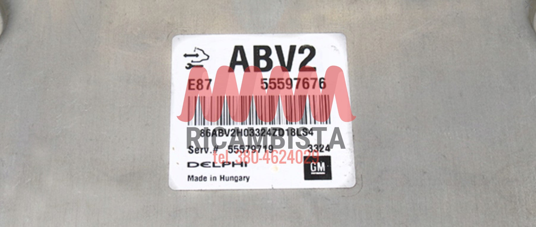 55597676 Opel Mokka 1.7 centralina motore