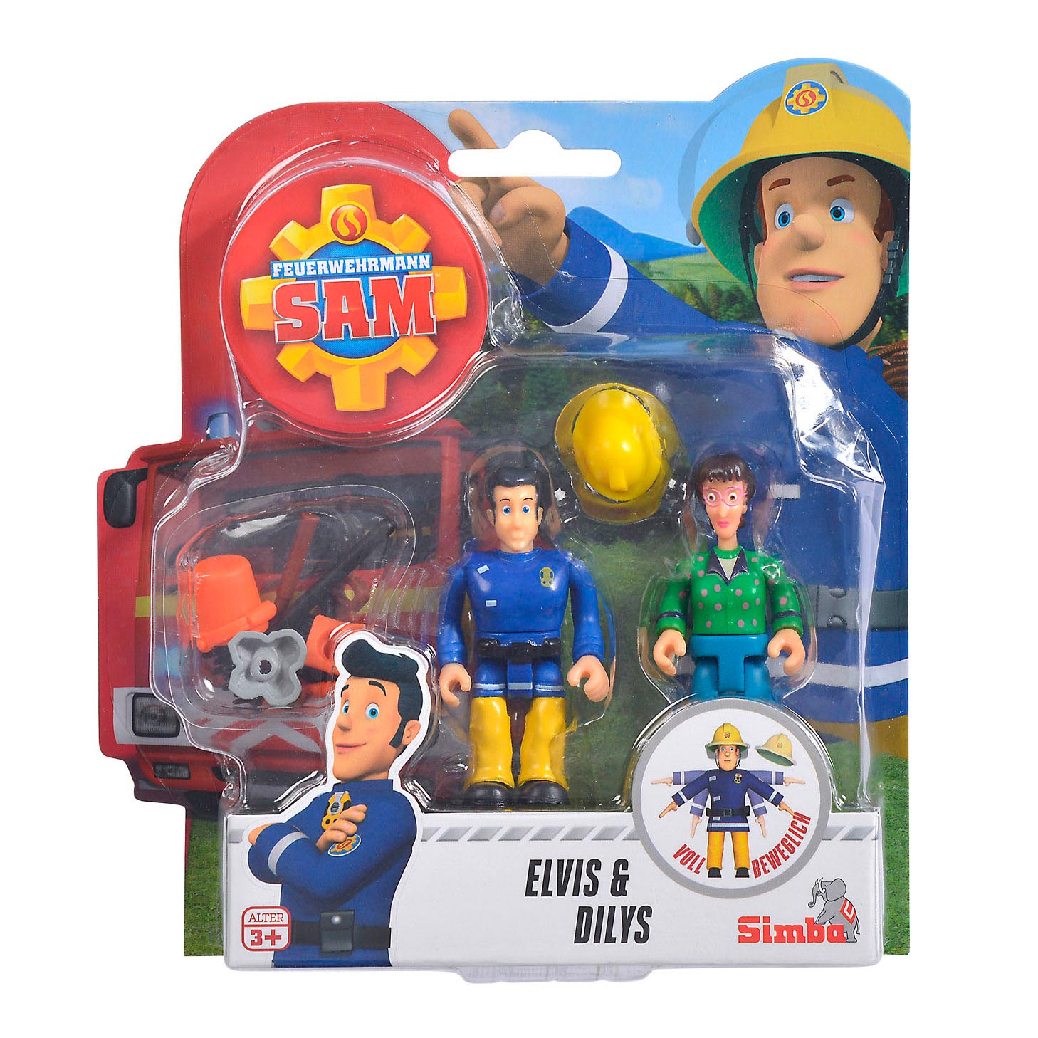 Brandweerman Sam Speelfiguren - Penny en Gareth
