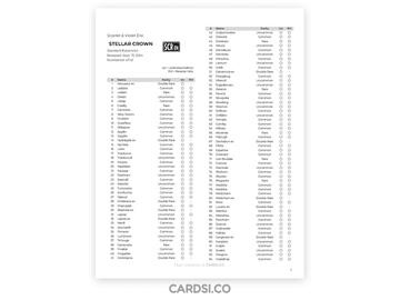 Pokémon JOURNEY TOGETHER Printable Checklist