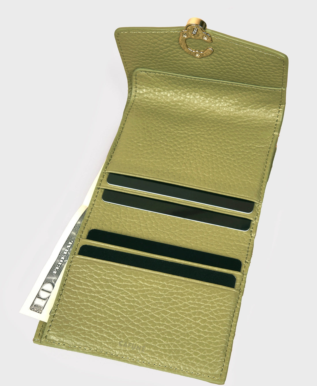 Double-C Wallet - Artichoke