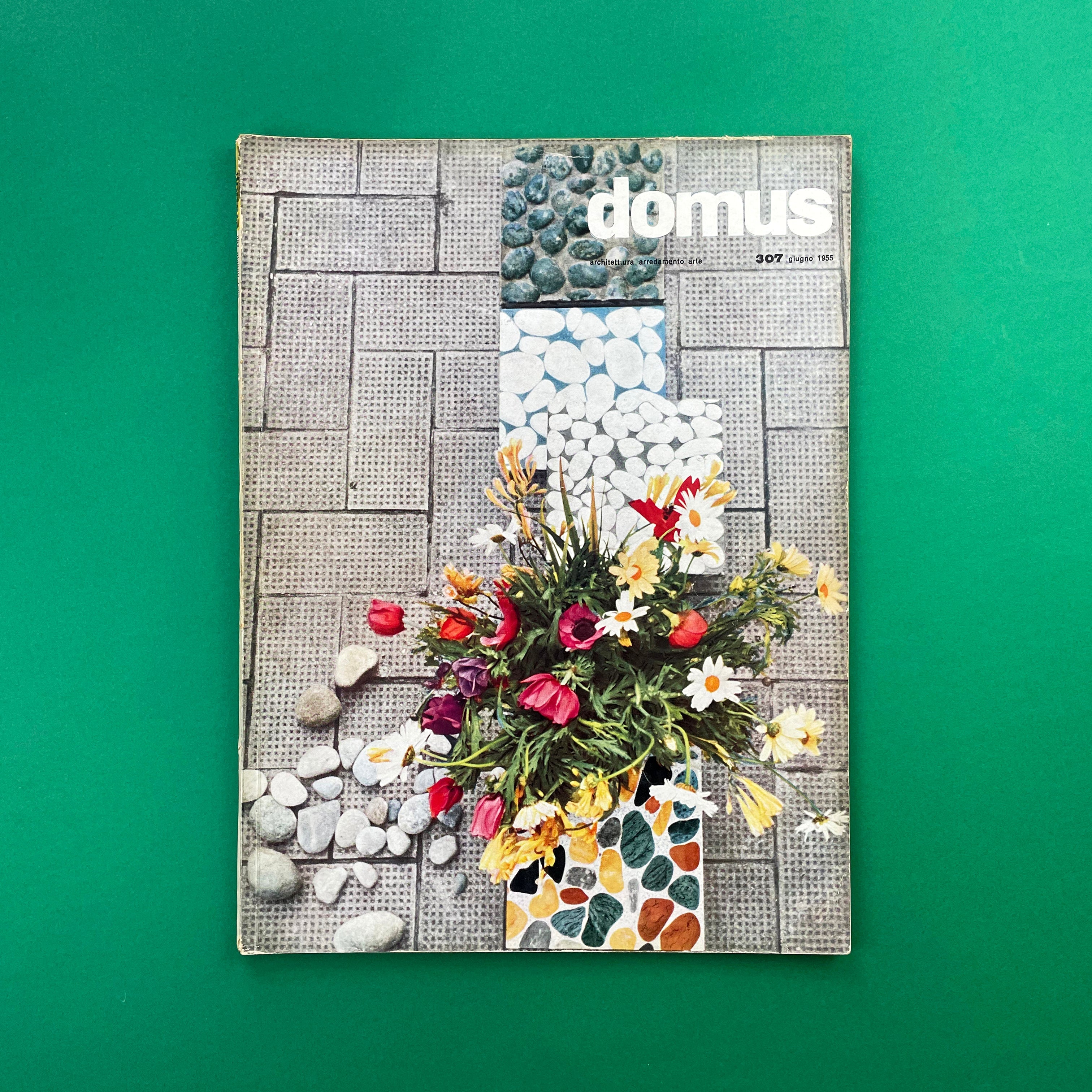 DOMUS architettura arredamento arte, n.307 giugno 1955. Buy and sell the best graphic design books, journals, magazines and posters with The Print Arkive.