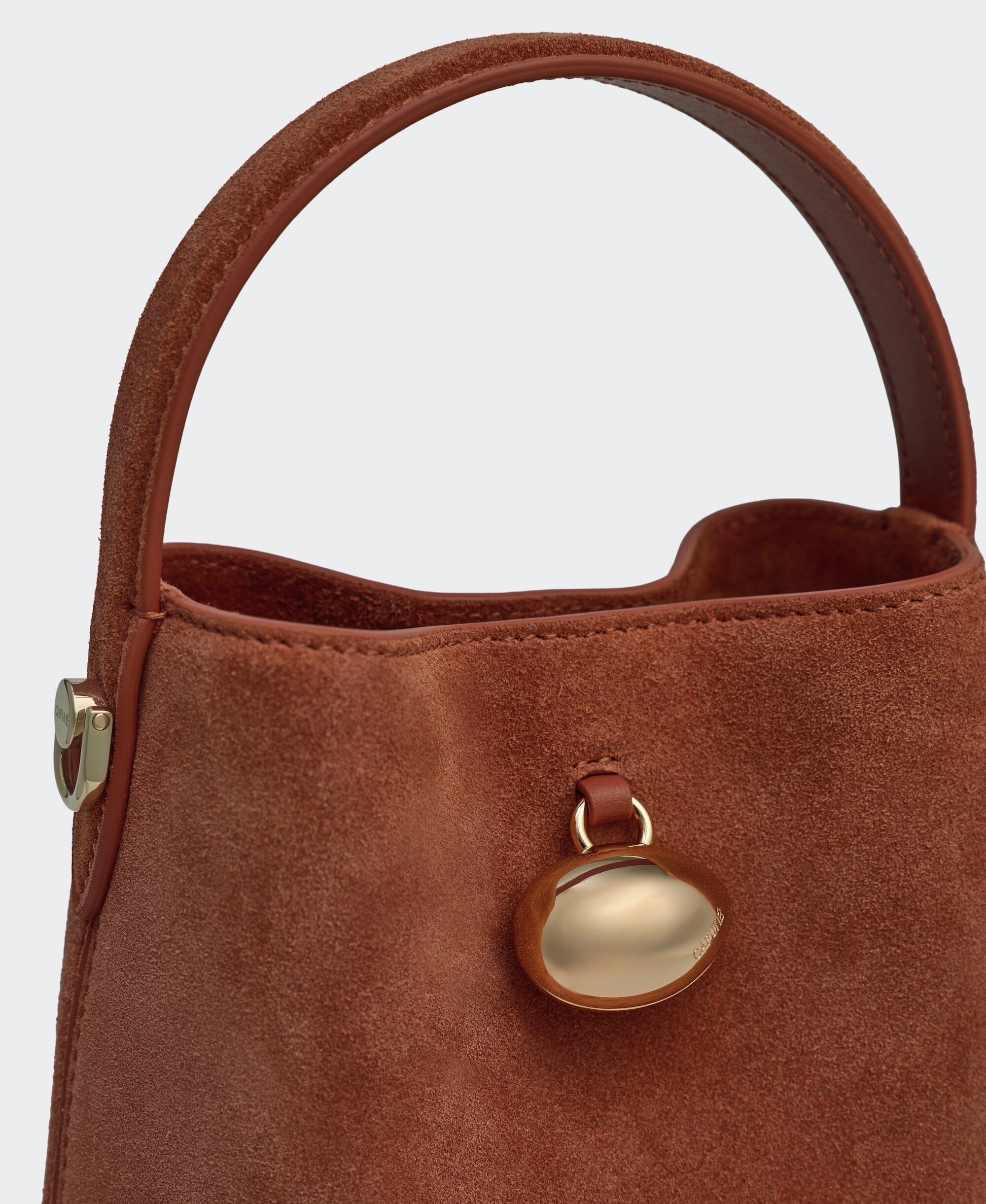 Mini Egg Bucket - Terracotta(Suede)