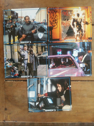 ROBOCOP 3 paul VERHOEVEN peter WELLER nancy ALLEN  5 Photos *