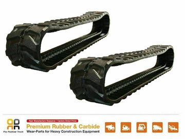 2pc Rubber Track 300x52.5x84 Hitachi UE30 Mini Excavator - Rio Rubber Track